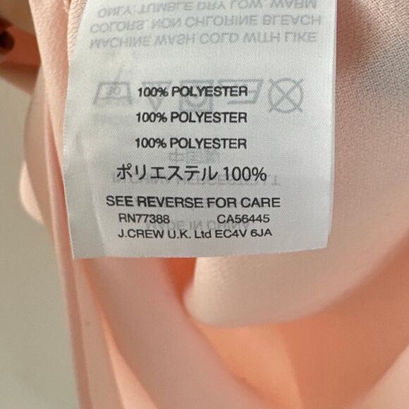 NWT J.Crew V-Neck Camisole in Subtle Pink, Size 16 - Picture 4 of 5